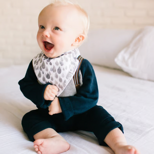 Copper Pearl Bandana Bibs / Noah