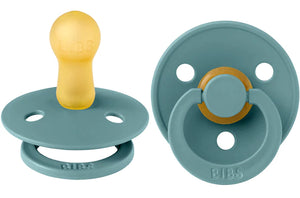 BIBS Round Pacifier 2-Pack / Size 1 (0-6 Months)