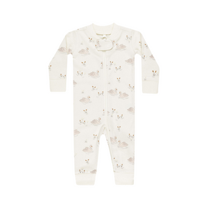 Quincy Mae Zip Sleeper / Swans