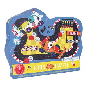 Race Track Shaped Jigsaw Puzzle - 80PC
