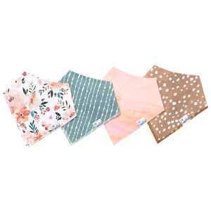 Copper Pearl Bandana Bibs / Autumn
