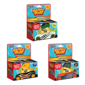 Knuckle Headz Pull-Back Head Poppin Racer