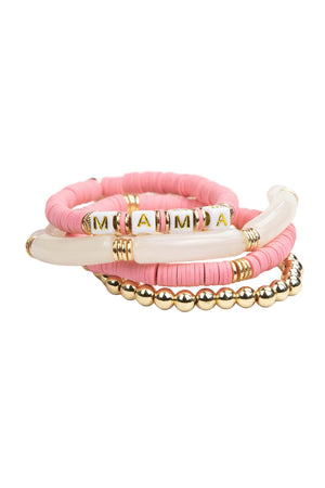 LeLaLo Mama Tubular Bracelet Set