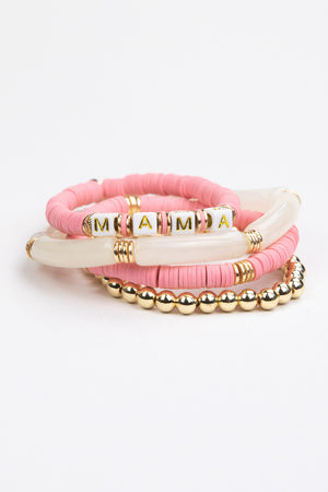 LeLaLo Mama Tubular Bracelet Set