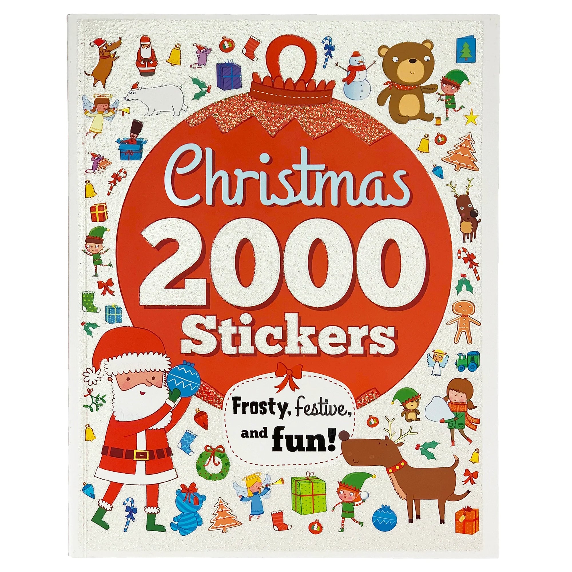 2000 Stickers Christmas Sticker Book