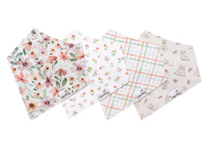 Copper Pearl Bandana Bibs / Natalie