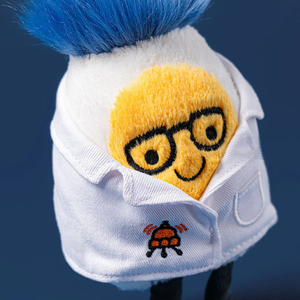 Jellycat Amuseables Boiled Egg Scientist Outfit
