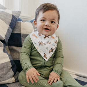 Copper Pearl Bandana Bibs / Boone
