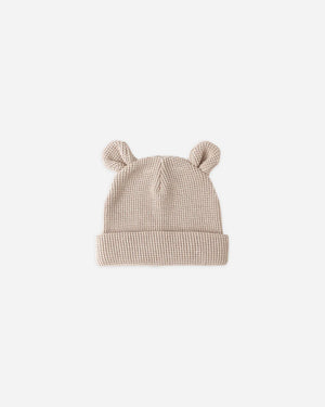 Quincy Mae Baby Bear Beanie / Oat
