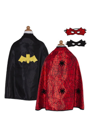 Reversible Spider-Bat Cape & Mask