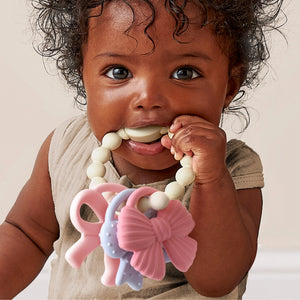 Itzy Ritzy Trio Teether - Bows