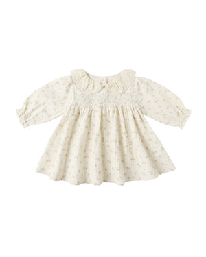Quincy Mae Callie Dress & Bloomer Set / Golden Floral