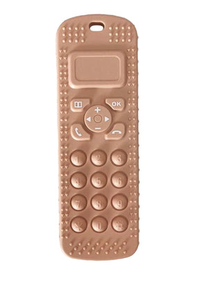 Silicone Telephone Pop-It Teether
