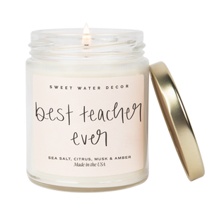 Soy Candle - Best Teacher Ever