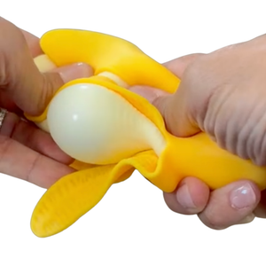 Peeled Banana Soft Taba Squishy Stress Toy