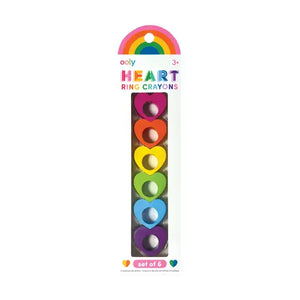 Ooly Heart Ring Crayons