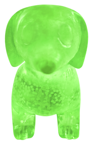 Gummy Glow Dog Squish Toy