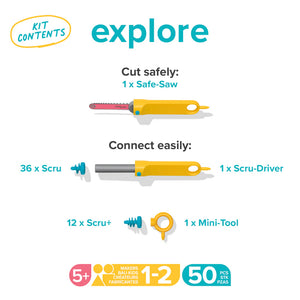 Make Do Discover Kit / 126pc