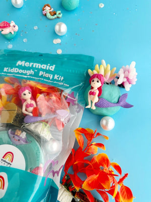 Sensory Dough-to-Go Kit / Mermaid