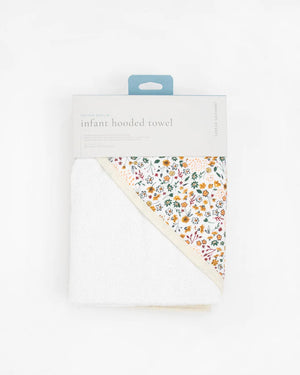 Little Unicorn Infant Hooded Towel / Pressed Petals