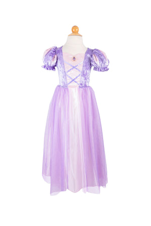 Purple Velvet Princess Gown