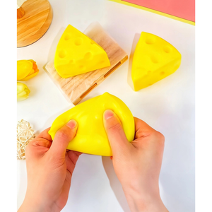 Sliced Cheese Stess Relief Toy