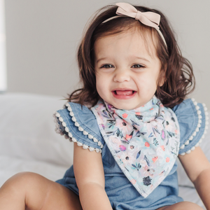 Copper Pearl Bandana Bibs / Morgan