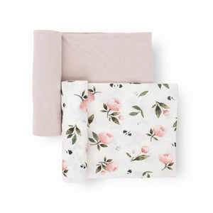 Little Unicorn Stretch Knit Swaddle Set