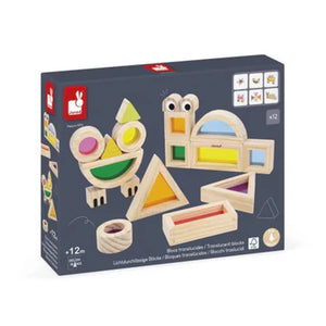 Janod Translucent Sensory Blocks
