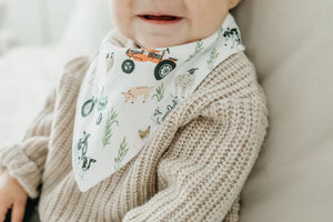 Copper Pearl Bandana Bibs / Jo