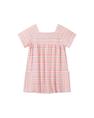 Vignette Rylie Dress / Pink Stripe