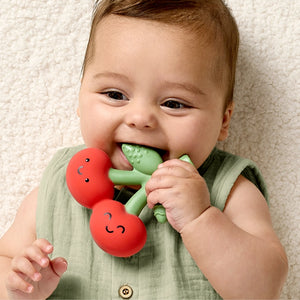 Itzy Bitzy Comfort Crew Teether - Cherries