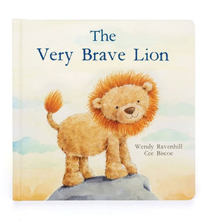 Jellycat The Very Brave Lion Board Book