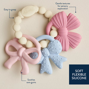 Itzy Ritzy Trio Teether - Bows