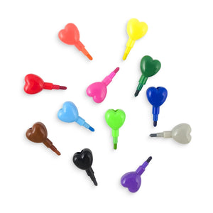 Ooly Heart to Heart Stacking Crayon