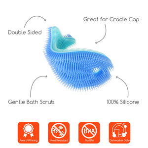Innobaby Silicone Fish Bath Scrub