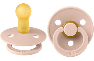 BIBS Round Pacifier 2-Pack / Size 1 (0-6 Months)