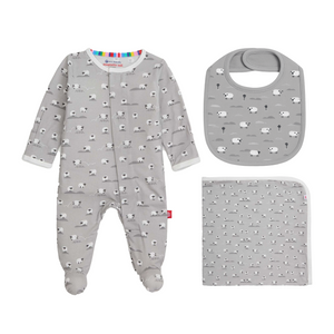Magnetic Me Baa Baa Baby Grey 3-Piece Gift Set