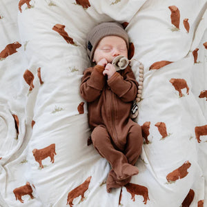 Saranoni Bamboo Rayon Muslin Swaddle (47"x47")