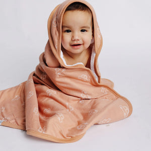 Copper Pearl Premium Knit Hooded Towel / Cooper