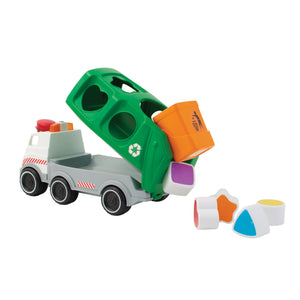 Shape Sorting Recycling Truck Play Set