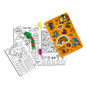 Ooly Let's Go! Activity & Coloring Kit