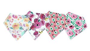 Copper Pearl Bandana Bibs / Bloom
