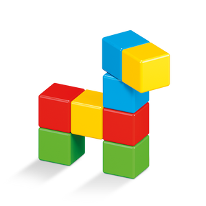 GeoMagWorld Magicube Set of Magnetic Cubes - 8 Piece