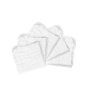 Organic Cotton Muslin Cloths (5 pack)
