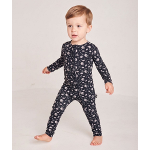 Lev Baby Poppy Convertible Romper / Brett Football