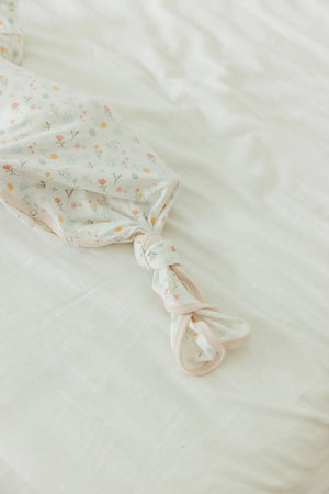 Copper Pearl Newborn Knotted Gown / Mabel