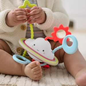 Skip Hop Silver Lining Cloud Pull & Play Baby Sensory Toy