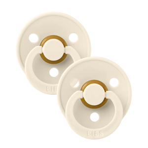 BIBS Round Pacifier 2-Pack / Size 1 (0-6 Months)