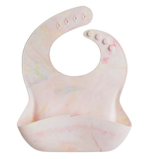 Loulou Lollipop Silicone Bib / Solid Color